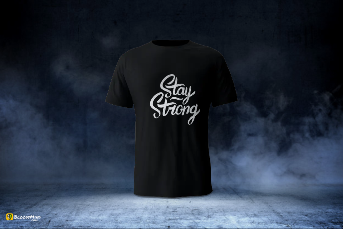 "Stay Strong" Men's Premium Statement Shirt