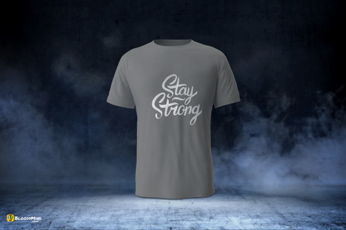 "Stay Strong" Men's Premium Statement Shirt