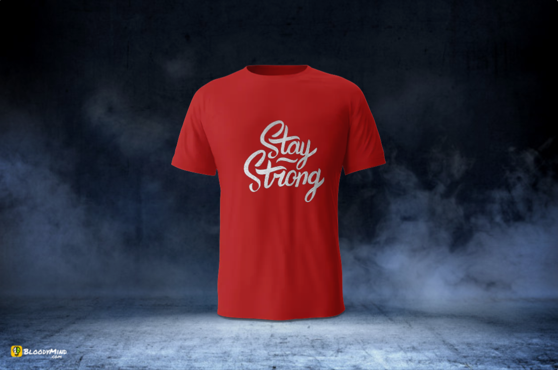 "Stay Strong" Men's Premium Statement Shirt