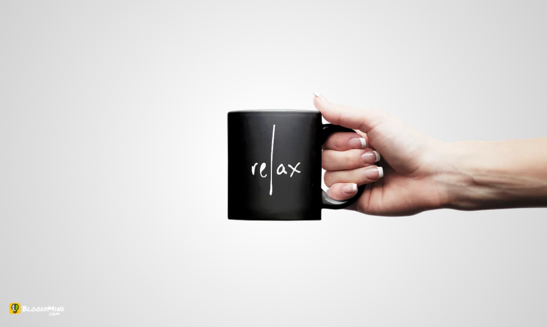 "Relax" Premium Statement Mug