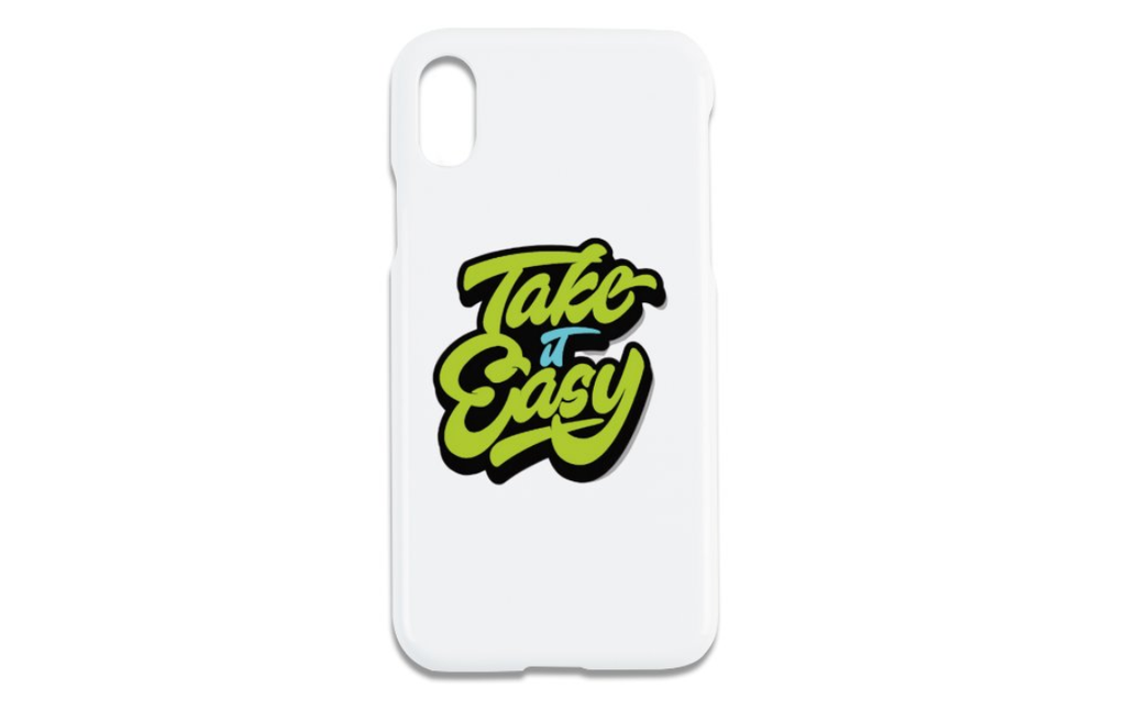 "Take It Easy" Glossy Case Perfect Fit