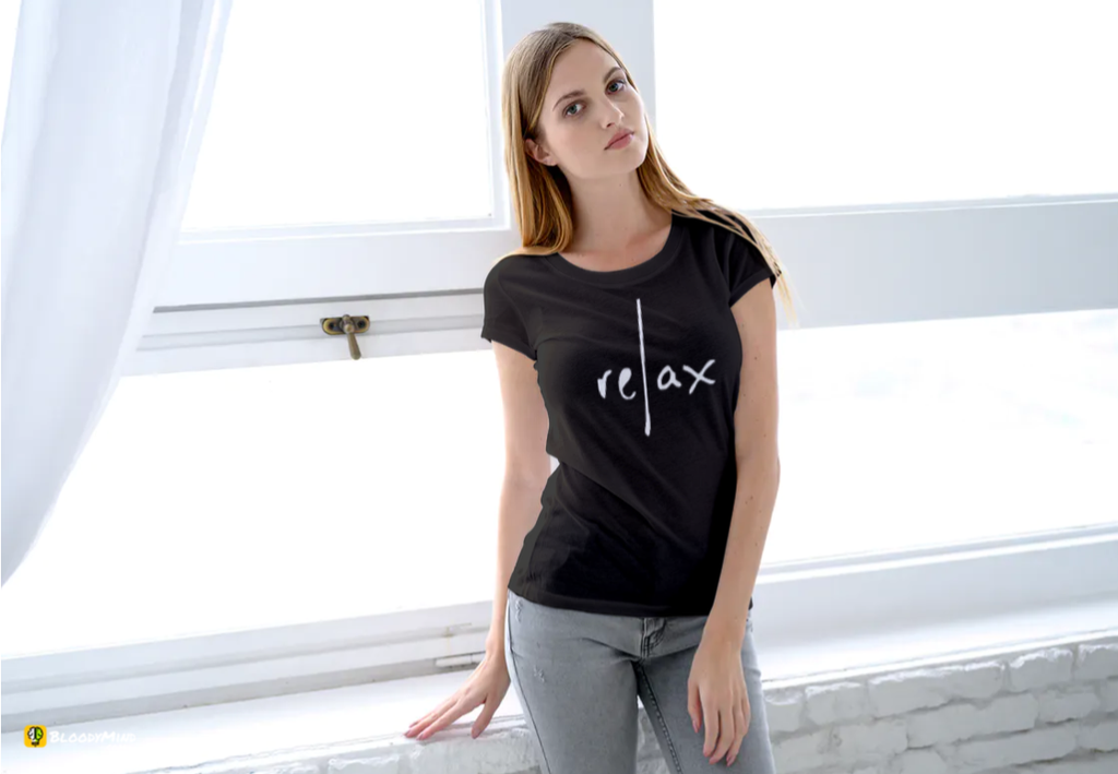 "Relax" Women's Premium Statement Shirt