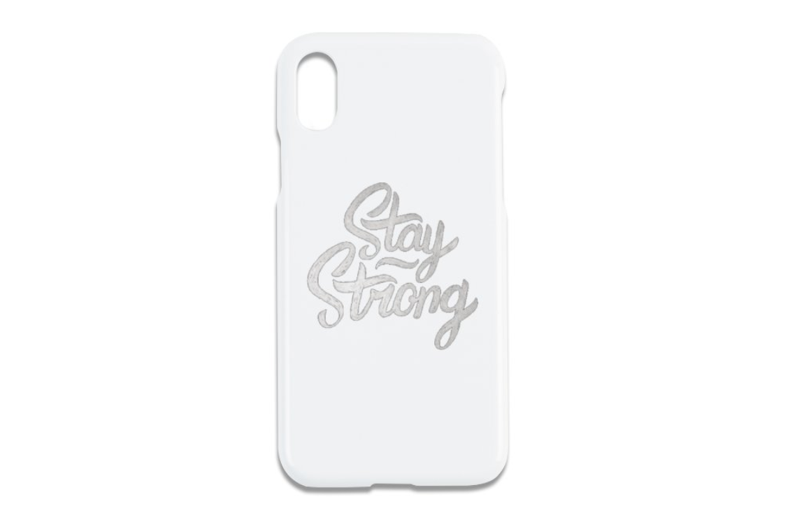 "Stay Strong" Glossy Case Perfect Fit