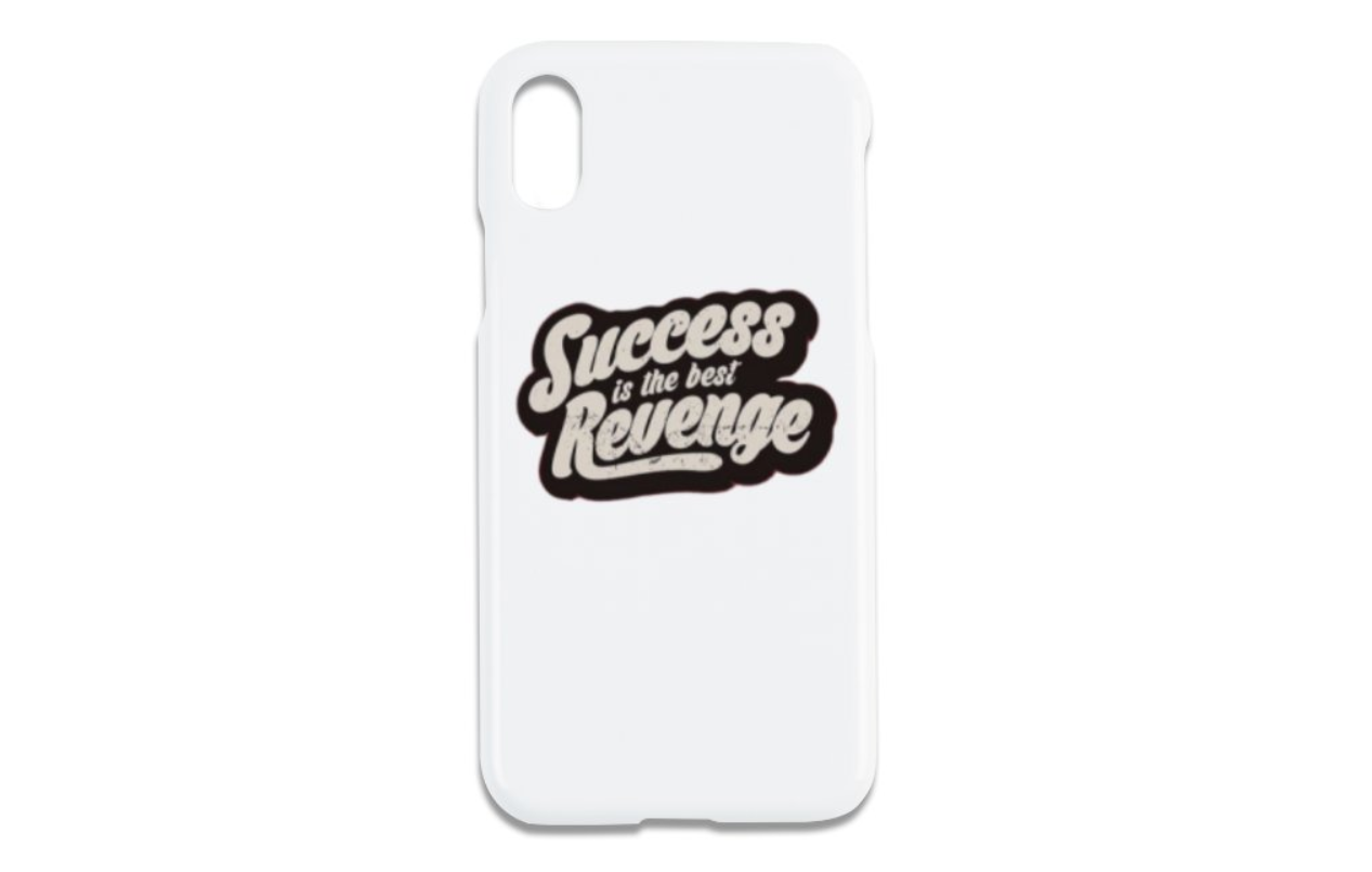 "Success Is Revenge" Glossy Case Perfect Fit