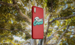 "Rise and Grind" Glossy Case Perfect Fit