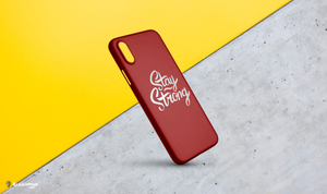 "Stay Strong" Glossy Case Perfect Fit