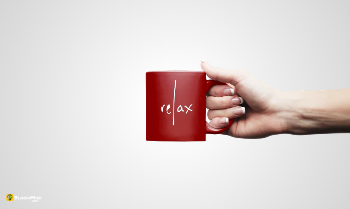 "Relax" Premium Statement Mug