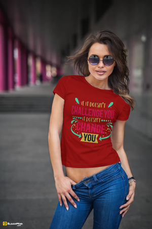 "Challenge You" Women's Premium Statement Shirt