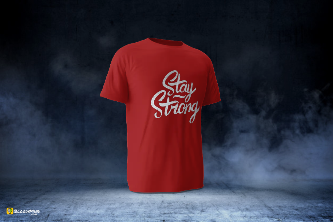 "Stay Strong" Men's Premium Statement Shirt