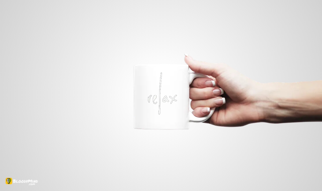 "Relax" Premium Statement Mug