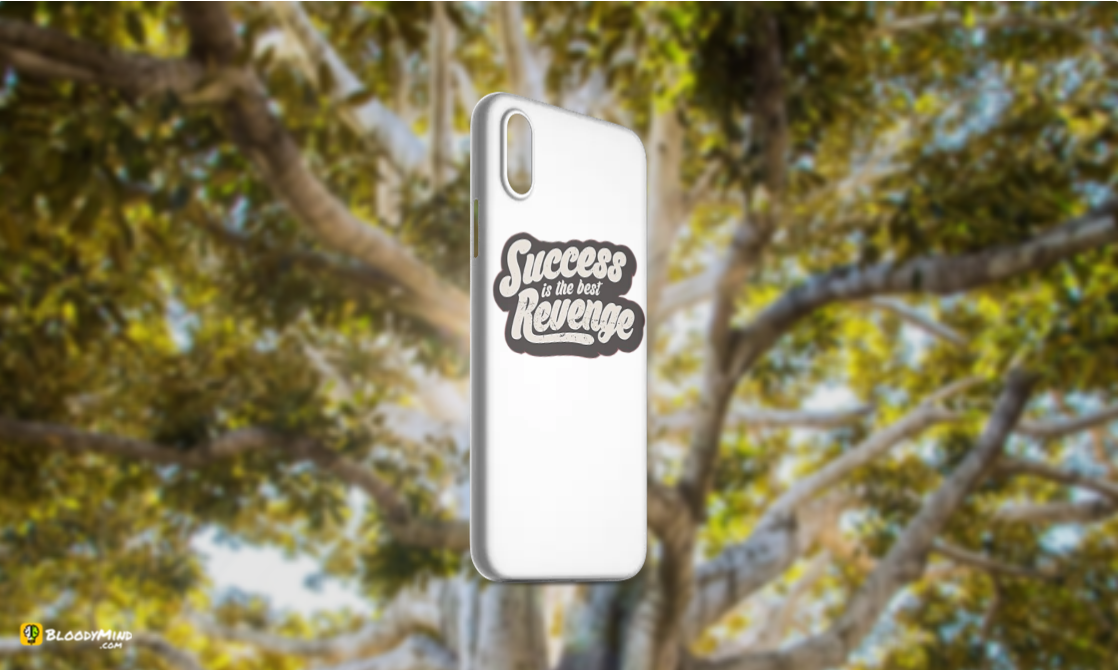 "Success Is Revenge" Glossy Case Perfect Fit