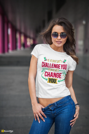 "Challenge You" Women's Premium Statement Shirt