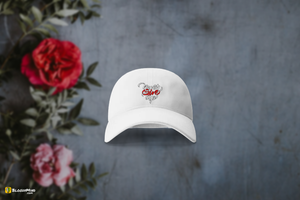 "Never Give Up" Baseball Cap