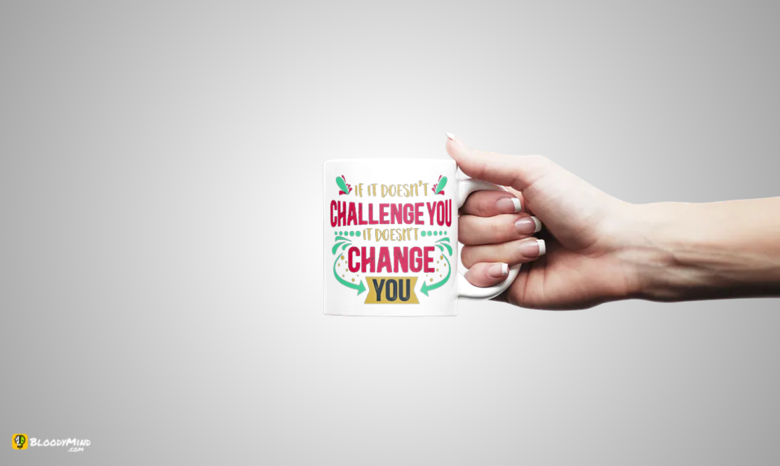 "Challenge You" Premium Statement Mug