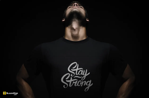 "Stay Strong" Men's Premium Statement Shirt